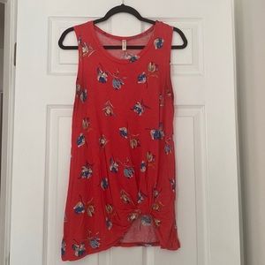Sun N Moon Floral Tank